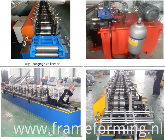 4 in 1 Light Keel Roll Forming Machine Line
